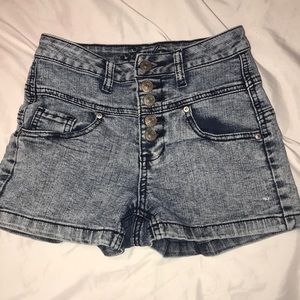 Acid Wash Shorts